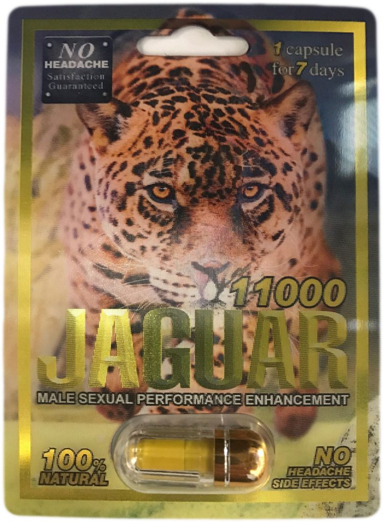 Jaguar 11000 Male Sexual Enhancement Pill Rhino Platinum 7