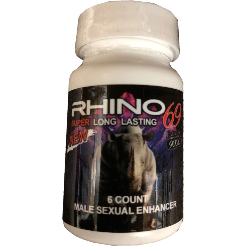 Rhino 69 9000 Extreme Male Sexual Enhancement Pills Bottle - Rhino