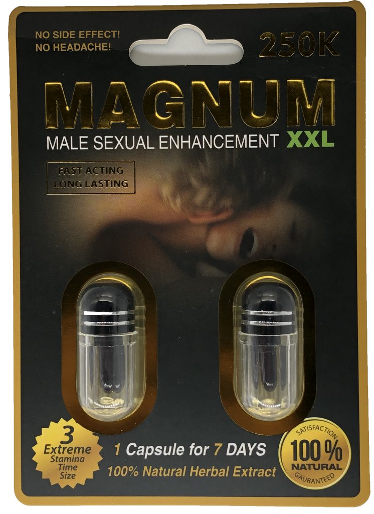 Magnum 250k Black Xxl Sexual Supplement Enhancement Double Pill Rhino 3804