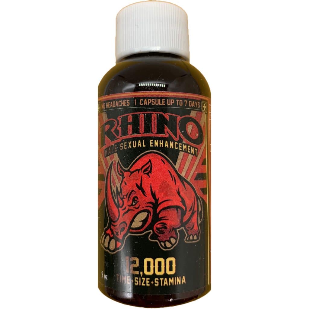 Rhino 12000 Sexual Enhancement Drink Bottle - Rhino Platinum 7