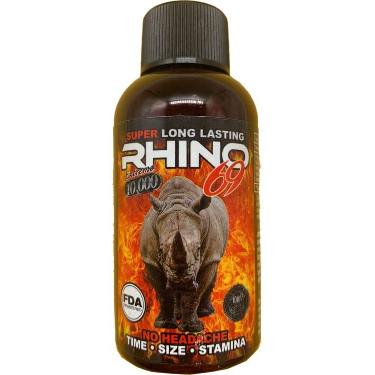 Rhino 69 10000 Sexual Enhancement Drink Bottle - Rhino Platinum 7