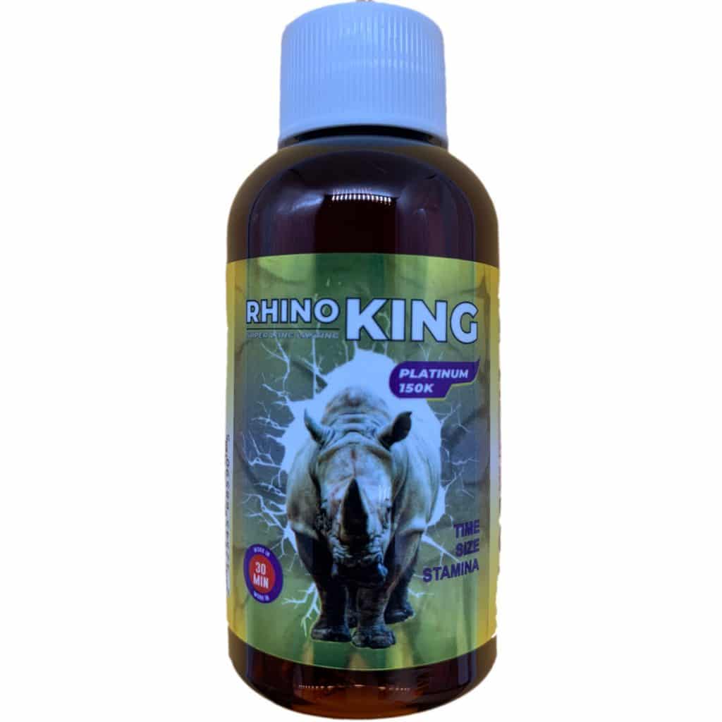 Rhino King 150K Platinum Sexual Enhancement Drink Bottle - Rhino Platinum 7