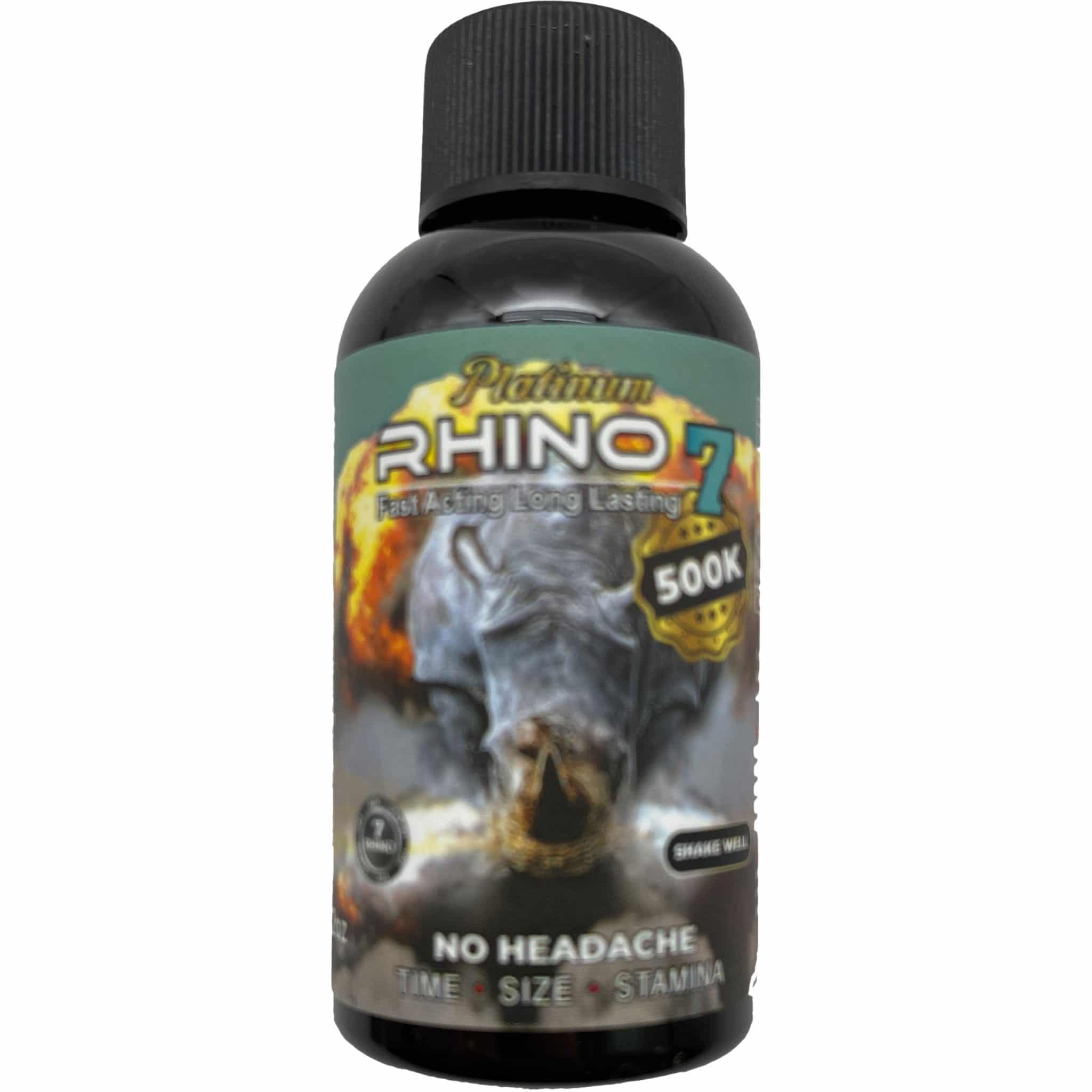 Rhino 7 Sexual Enhancement Drink Bottle Rhino Platinum 7