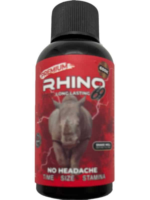 Rhino Blue 6K Sexual Enhancement Drink Bottle - Rhino Platinum