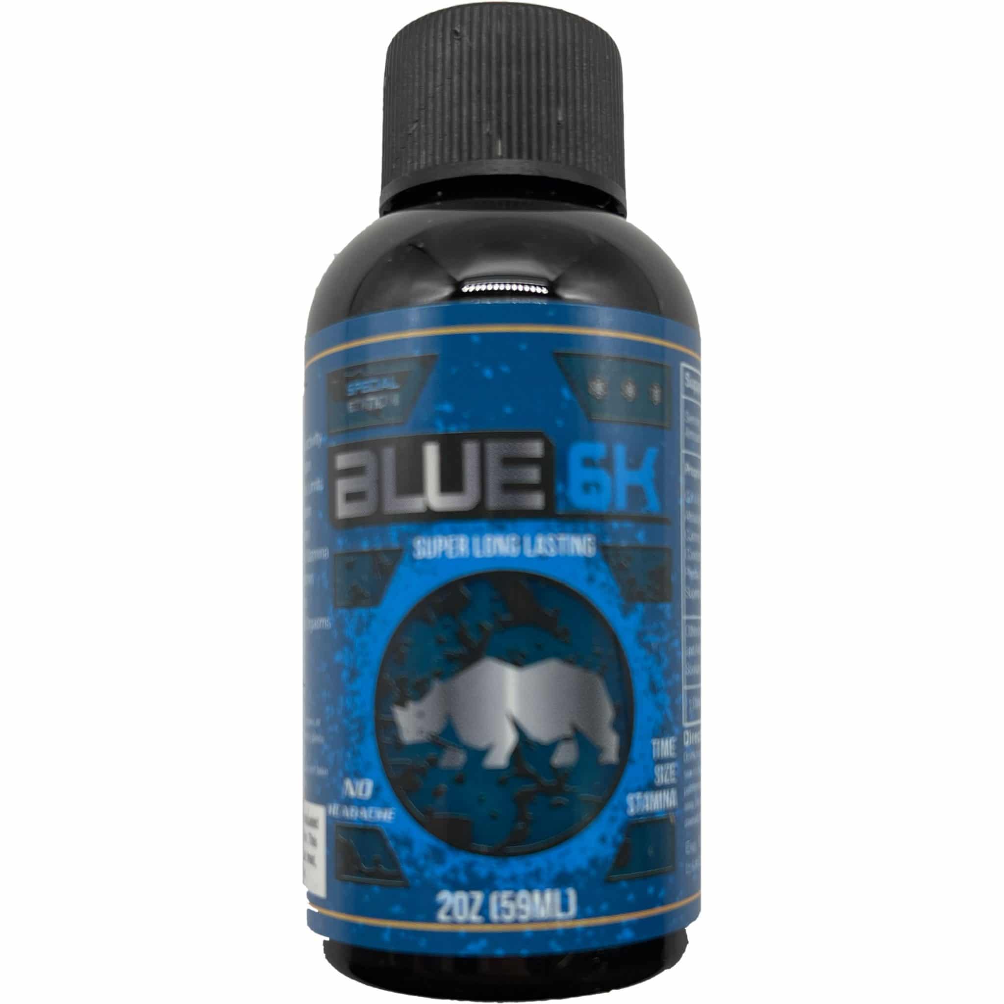 Rhino Blue 6K Sexual Enhancement Drink Bottle - Rhino Platinum 7