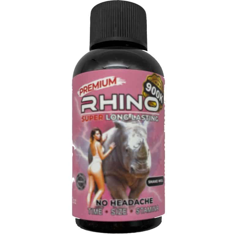 Rhino 900K Sexual Enhancement Drink Bottle - Rhino Platinum 7