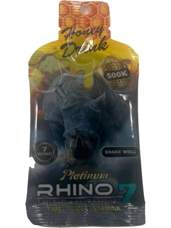 Rhino 35 12000 Sexual Enhancement Drink Bottle - Rhino Platinum