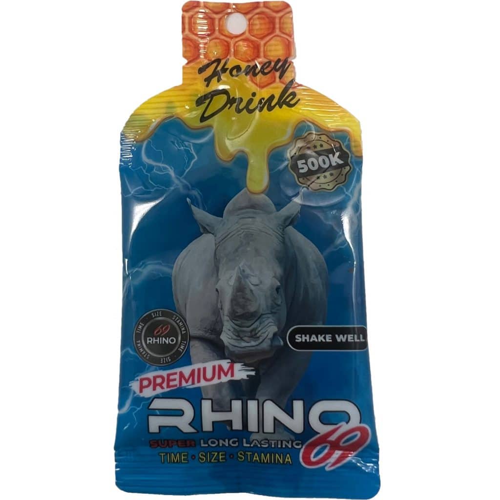 Rhino Premium 500k Sexual Enhancement Honey Drink Rhino Platinum 7