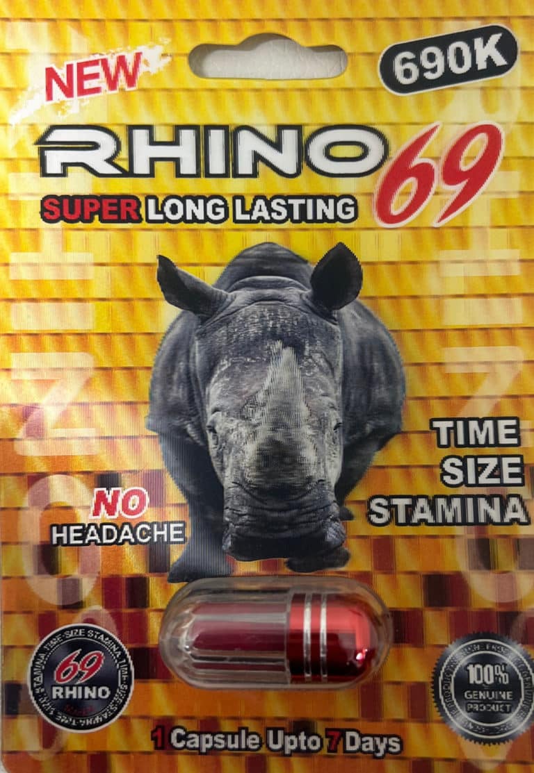 Rhino 69 690K Sexual Enhancement Pill - Rhino Platinum 7